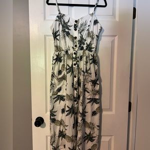 White pineapple dress